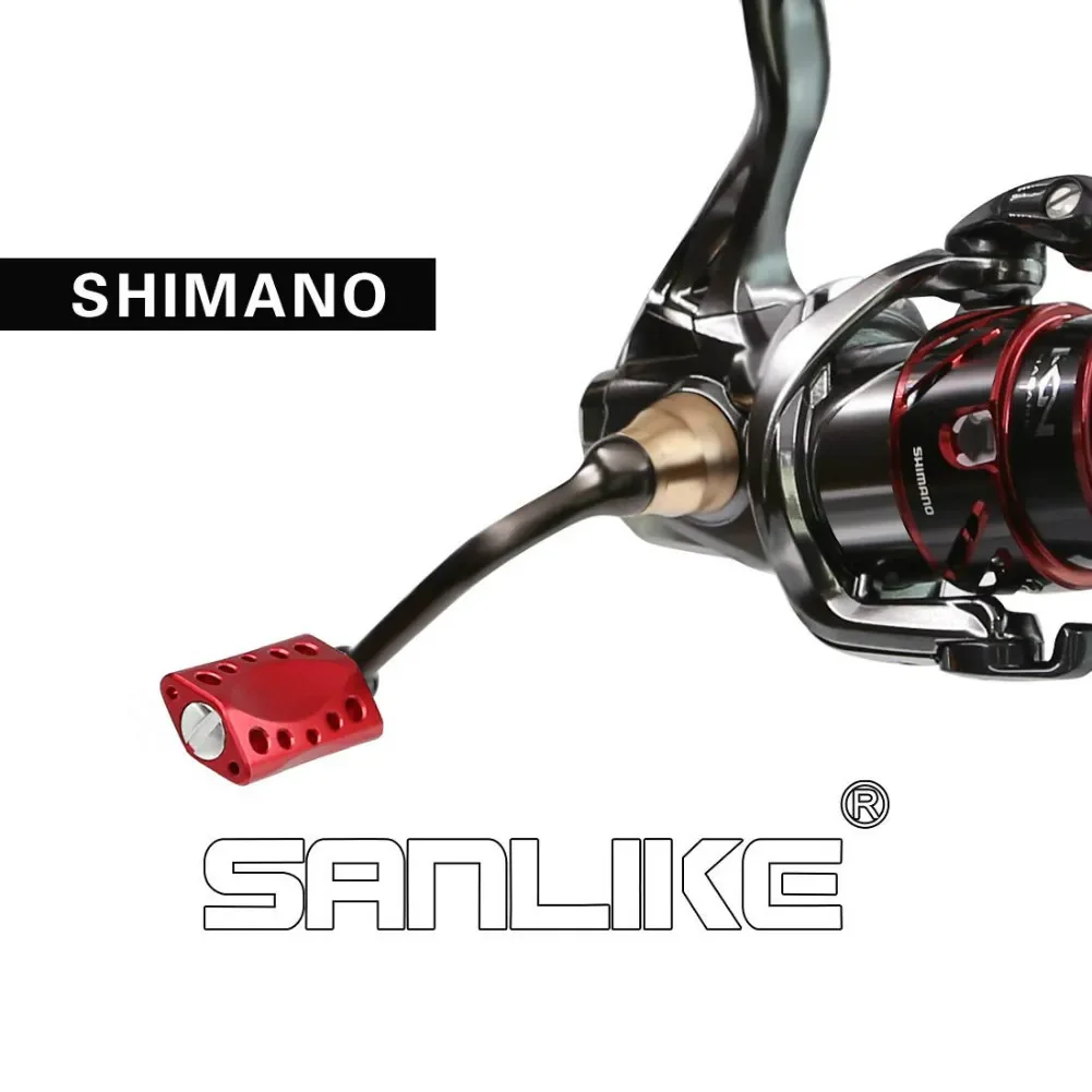 SANLIKE-carrete de Pesca de Mar ultraligero, accesorio de aluminio, resistente a la corrosión, para Shimano - imagen 3