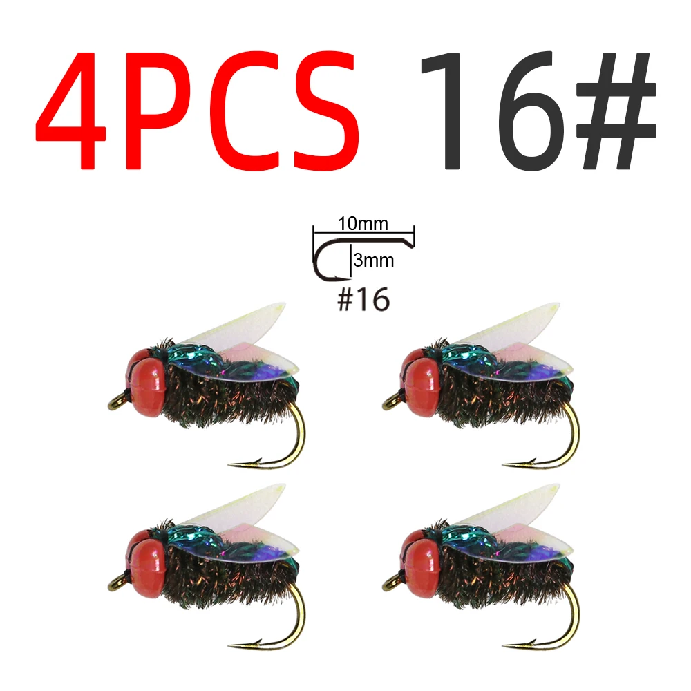 4PCS Hook Size 16