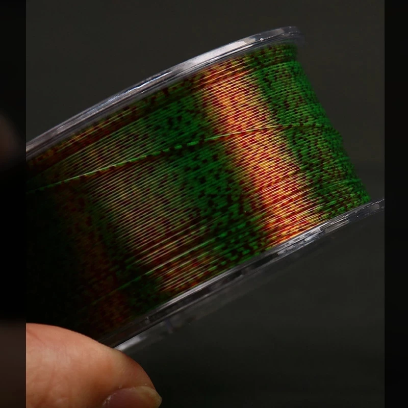 500m/220m hilo de hundimiento 3D moteado Invisible pesca algas recubierto de fluorocarbono carpa línea de pesca - imagen 4