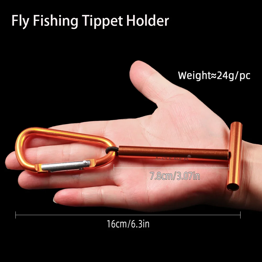 Wifreo-línea de pesca con mosca de 2 piezas, hilo de nailon transparente, soporte para Tippet, aparejos de pesca de trucha y lubina, 1X 2X 3X 4X 5X 6X - imagen 5