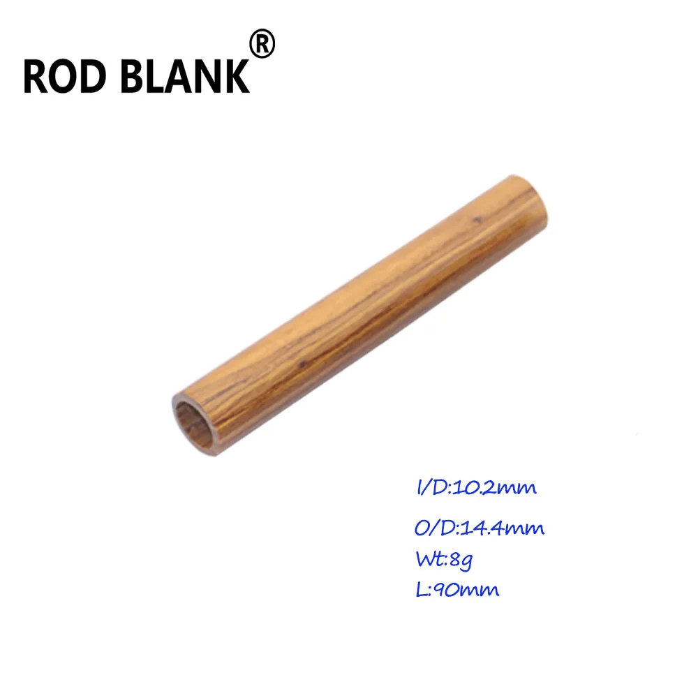 Caña en blanco para montar: tubo de madera maciza y asiento de carrete - imagen 4