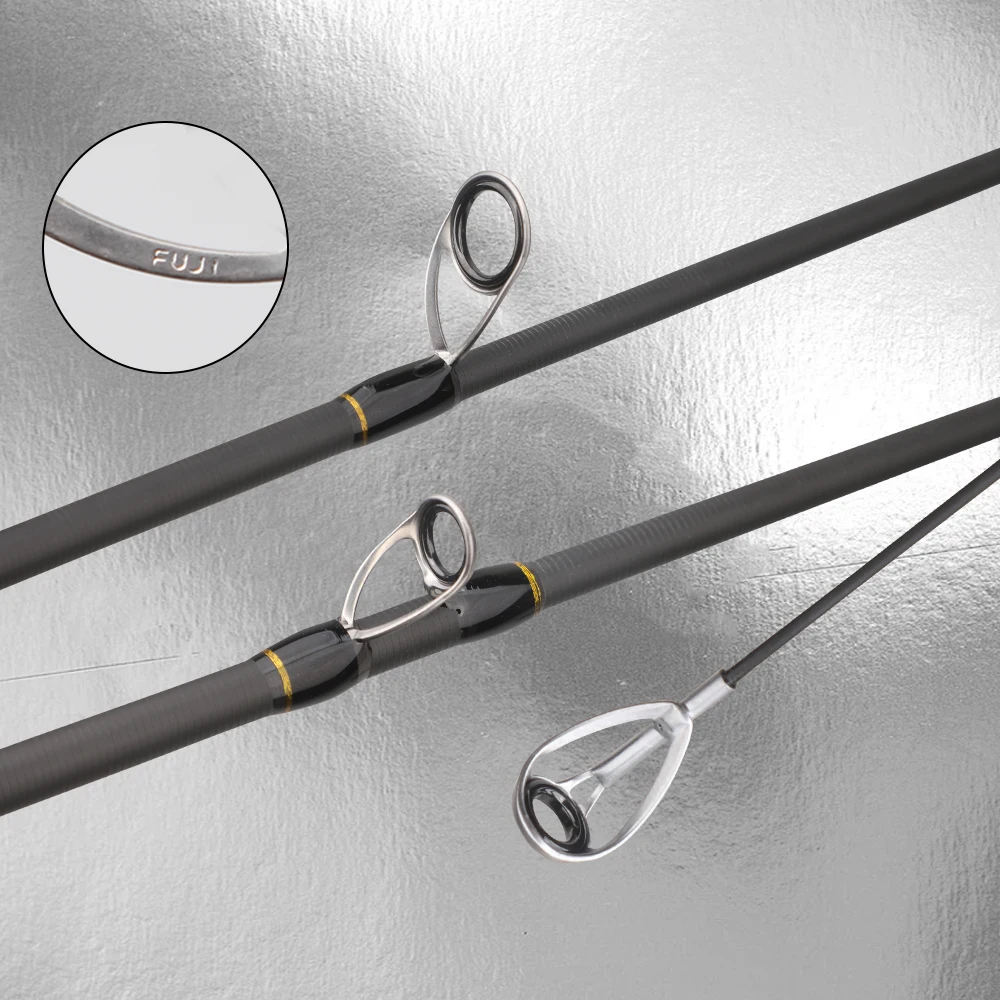 ROLLFISH UL-caña de fundición giratoria para trucha ultraligera, caña de pescar de viaje, guías Fuji para Panfish, línea de PE de 100M gratis - imagen 2