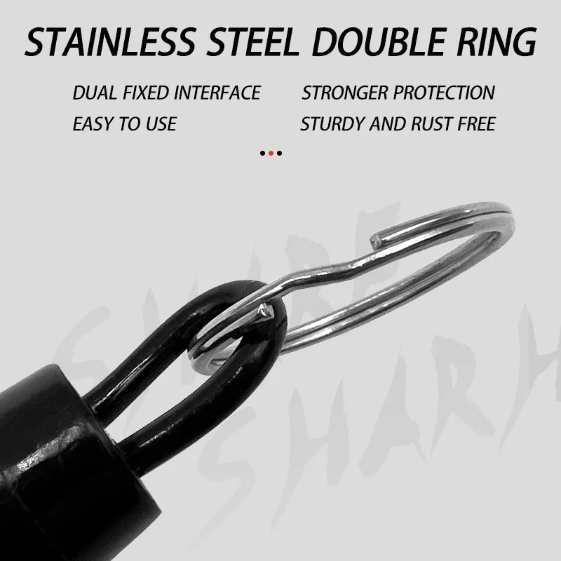 Cordón retráctil antipérdida con hebilla de aleación de aluminio - imagen 5