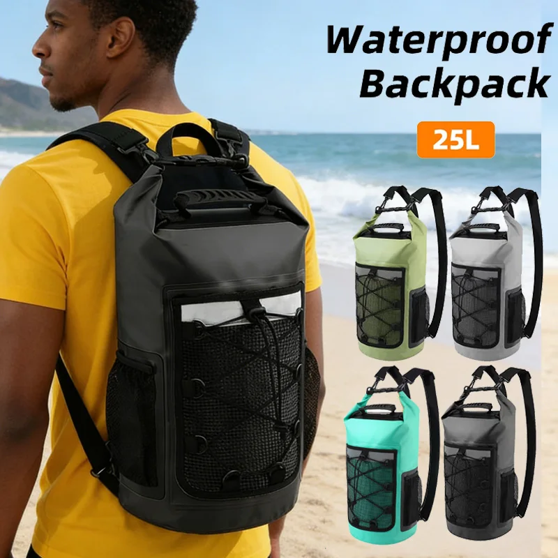 Bolsa impermeable para pesca con señuelos, kayak y natación - imagen 3