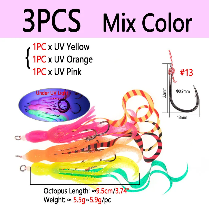 3pcs Mix Color