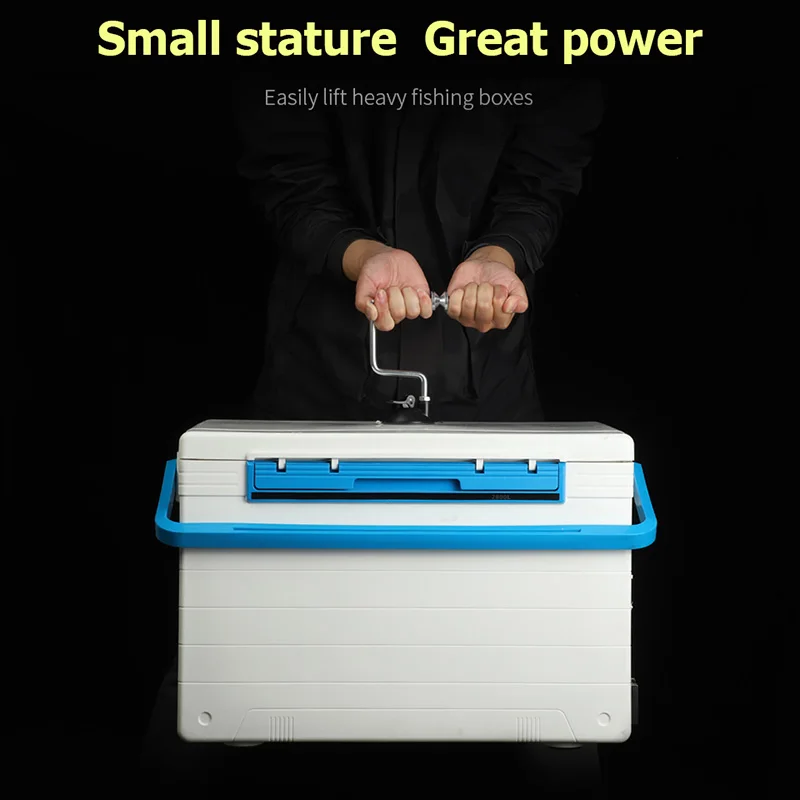 LINNHUE-enrollador de línea de pesca portátil, máquina de carrete giratorio al vacío, sistema de bobinado de carrete de Baitcasting, accesorios de herramientas de pesca - imagen 3