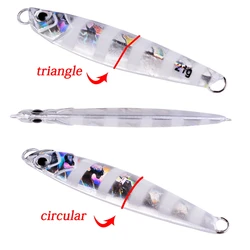 Cuchara de Plantilla Jig – Metal fundido hundido para lubina