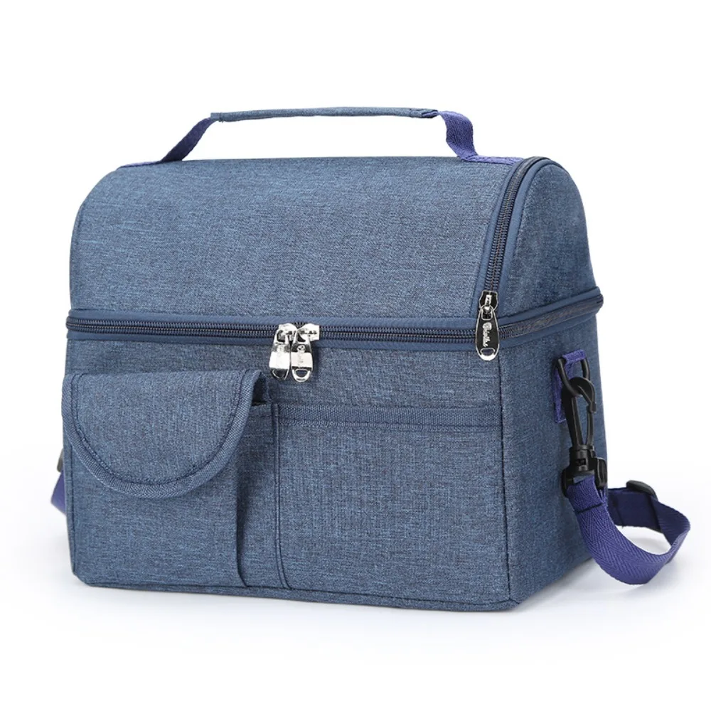 Bolsa térmica impermeable doble capa con correa ajustable