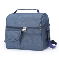 Bolsa térmica impermeable doble capa con correa ajustable