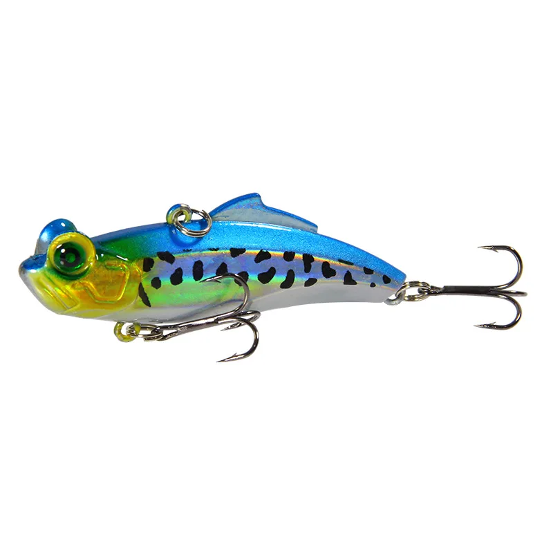 Señuelos de Pesca de Metal VIB, 12,5g, 6,5 cm, cebo Artificial, perca, vibración láser, Crankbait, Wobbler, hundimiento, aparejos de pesca de mar de invierno - imagen 4