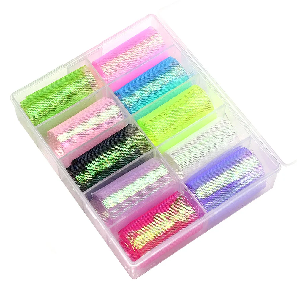 MNFT 10 unids/caja peldaño de pez arcoíris de fibra Flash para aparejo Sabiki atado de moscas Streamer Material de atado de moscas - imagen 2