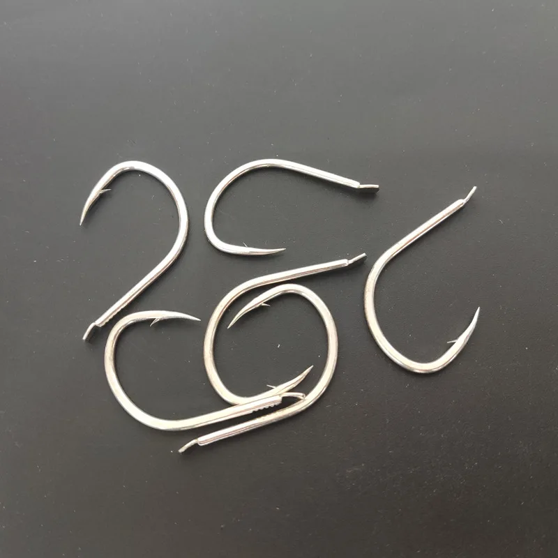 100 Uds. Placa de hierro de vibración lenta, anzuelo grande reforzado, estaño brillante, señuelo de agua salada, anzuelo de mar, aparejos de Pesca, accesorio de Pesca - imagen 3