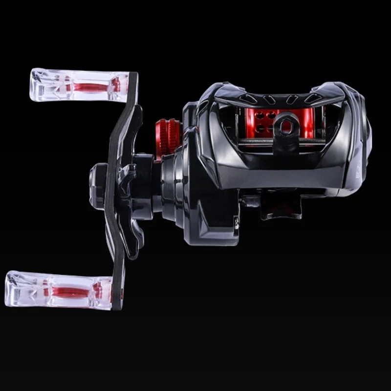 Lizard-cuerpo y mango de carbono, liso y ligero, 152g, con carrete de metal profundo y poco profundo, sistema magnético, carrete de baitcasting - imagen 5