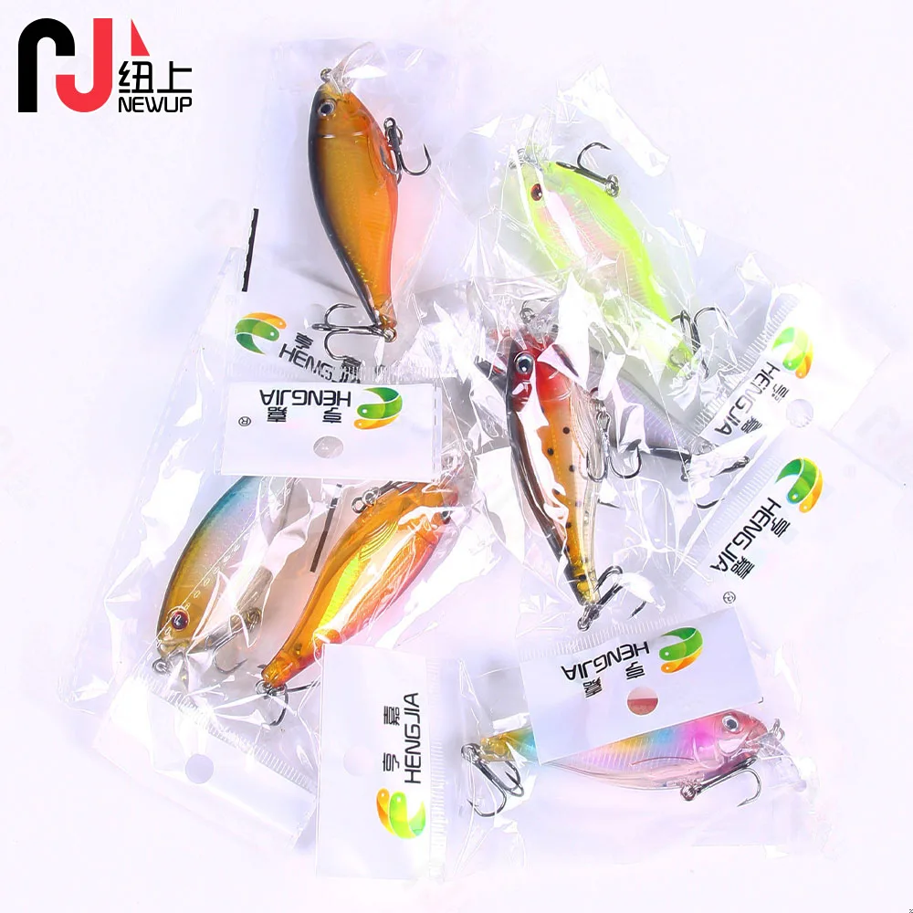 Juego de Señuelos de Pesca de 7 piezas, 9Cm-13,5G-#4, Kit de Señuelos de Pesca, profundidad de buceo 1M-2M, cebo Artificial Wobblers para pez negro Leurre - imagen 4