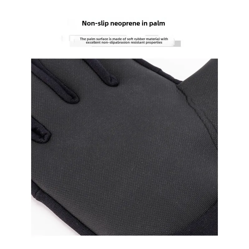 Guantes de pesca tres dedos impermeables con cierre titanio - imagen 3