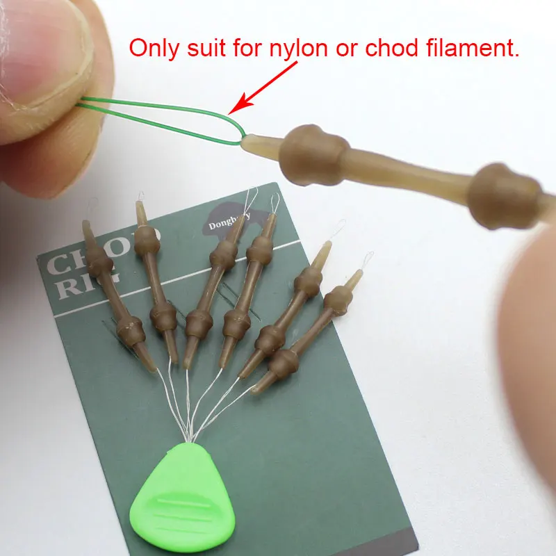 Accesorios de pesca de carpa, sistema Heli Chod, aparejo de helicóptero para pelo de carpa, Terminal de pesca de carpa, equipo de aparejos alimentador, 1 paquete - imagen 4