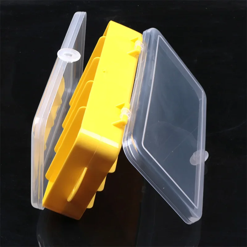 Caja de aparejos de pesca de doble cara, 13 compartimentos, anzuelo de señuelo, cebo de pesca, gancho de señuelo, caja de almacenamiento multifunción - imagen 4