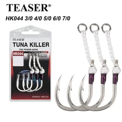 Anzuelos Jigging Obsession HK044 – Asistencia atún agua salada
