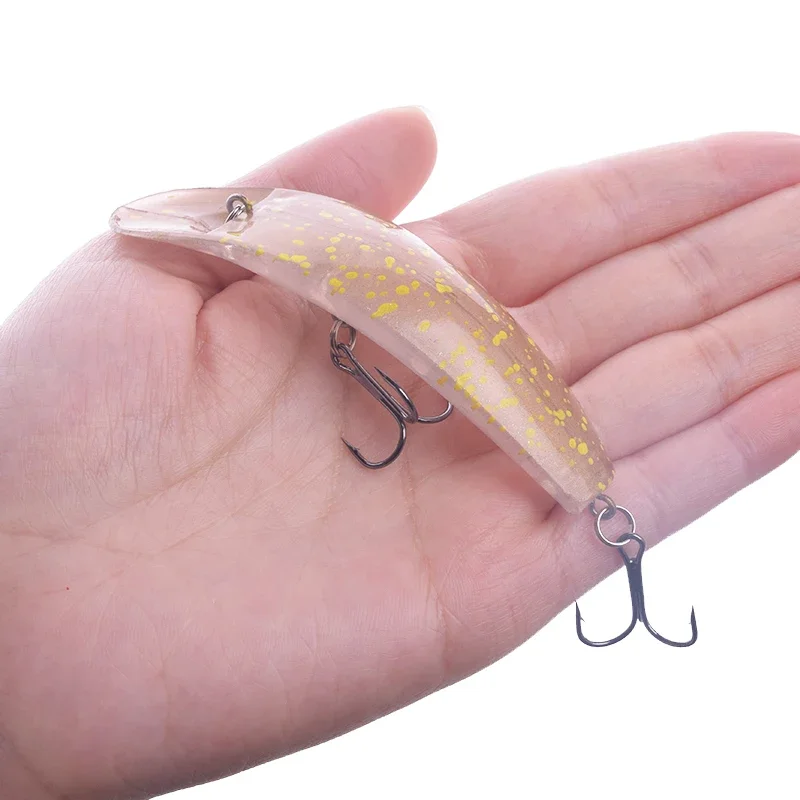 Señuelo de pesca Minnow, 9cm, 8g, cebo duro Artificial, anzuelo afilado, Crankbait Wobbler, aparejos de pesca de trucha y agua dulce, 1 ud. - imagen 4