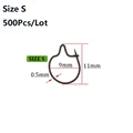 500Pcs Size S