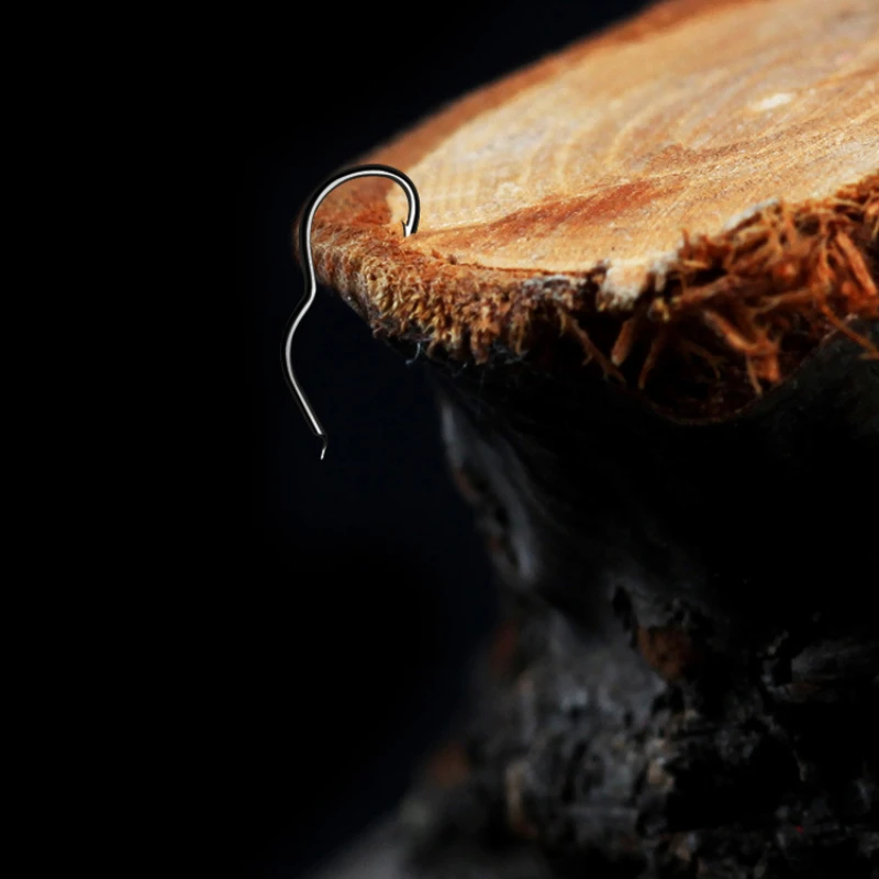 FTK-anzuelos de pesca de carpa de acero al carbono con tapa automática, afilados con púas, 12 unids/lote/paquete, accesorios de pesca - imagen 3