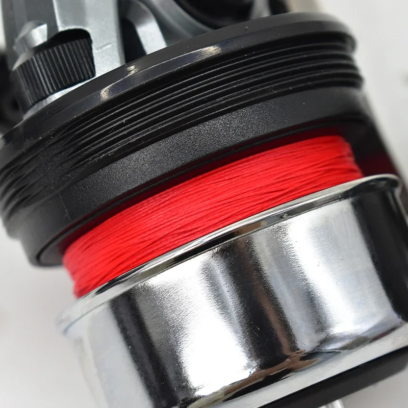 Rueda de pesca cerrada profesional de alta calidad PX39, rueda de pesca de Metal de aleación de aluminio de alta resistencia, rueda de pesca con tirachinas - imagen 5