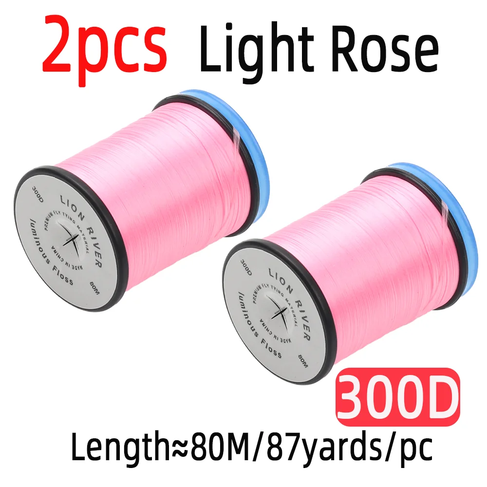 2pcs Light Rose