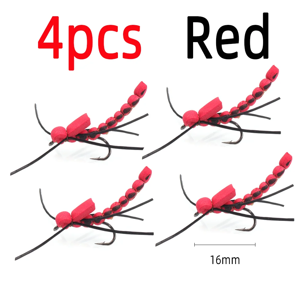 4pcs Red