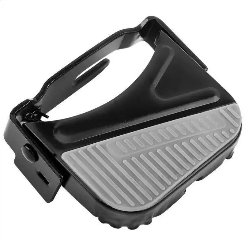Pedal de bicicleta para asiento trasero, Pedal de acero al manganeso, bicicleta de montaña para niños, rueda trasera plegable, accesorios para pies para peatones - imagen 3