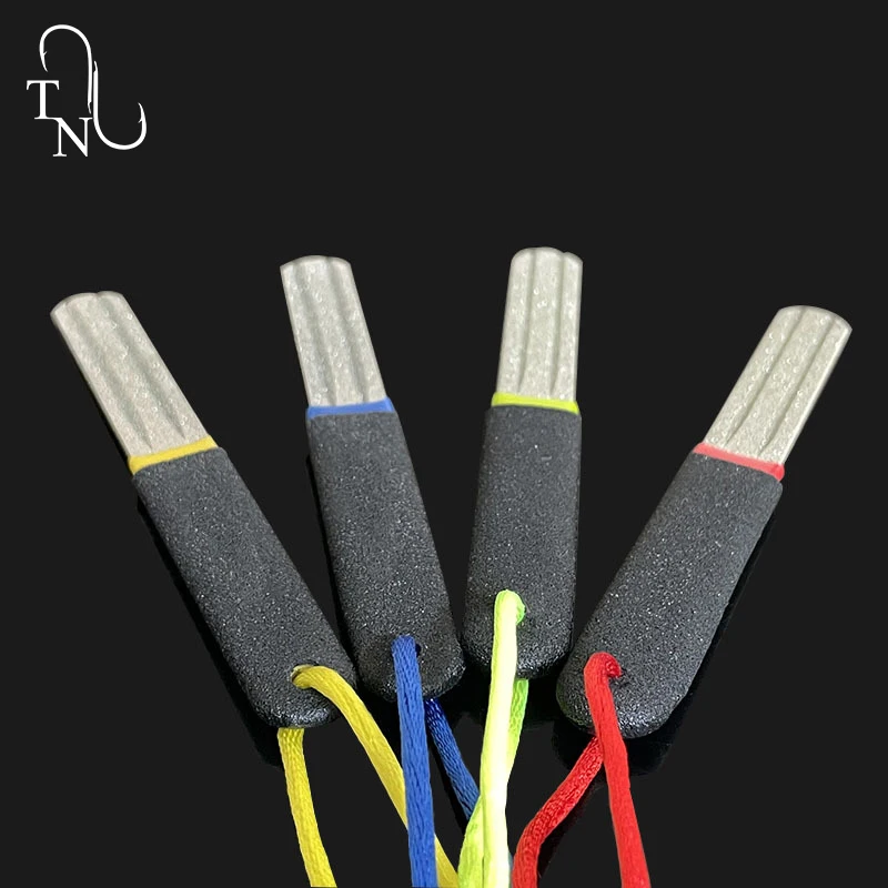 Afilador De Anzuelos TN105, línea De archivo De gancho De pesca De diamante De doble cara, 10cm, 20g - imagen 3