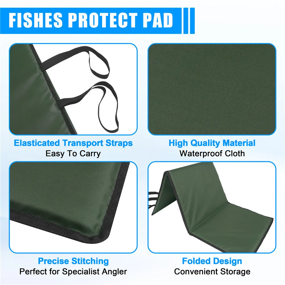 Esterilla plegable de desenganche para carpa — acolchada e impermeable - imagen 3