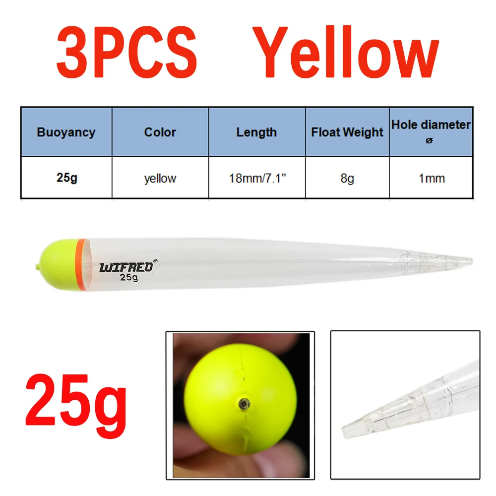 3PCS Yellow25g