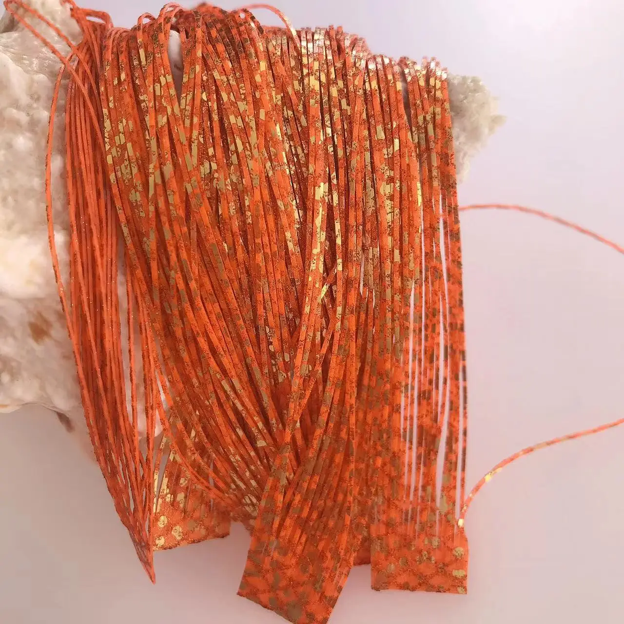 Capas de falda de silicona para señuelo de pesca, Material de falda de silicona para artesanía de aparejos, Spinner DIY, plantillas de goma, Buzzbait 8850-017