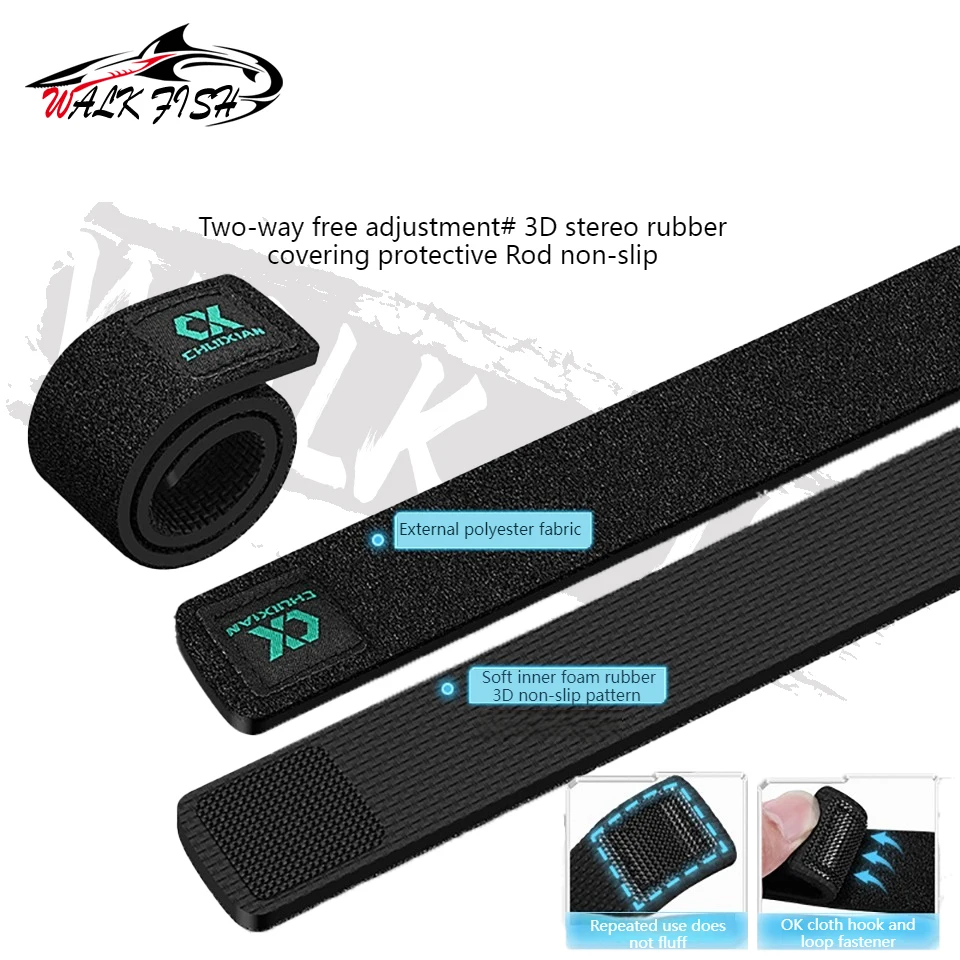 Funda para caña de pescar Walk Fish con correa ajustable - imagen 2