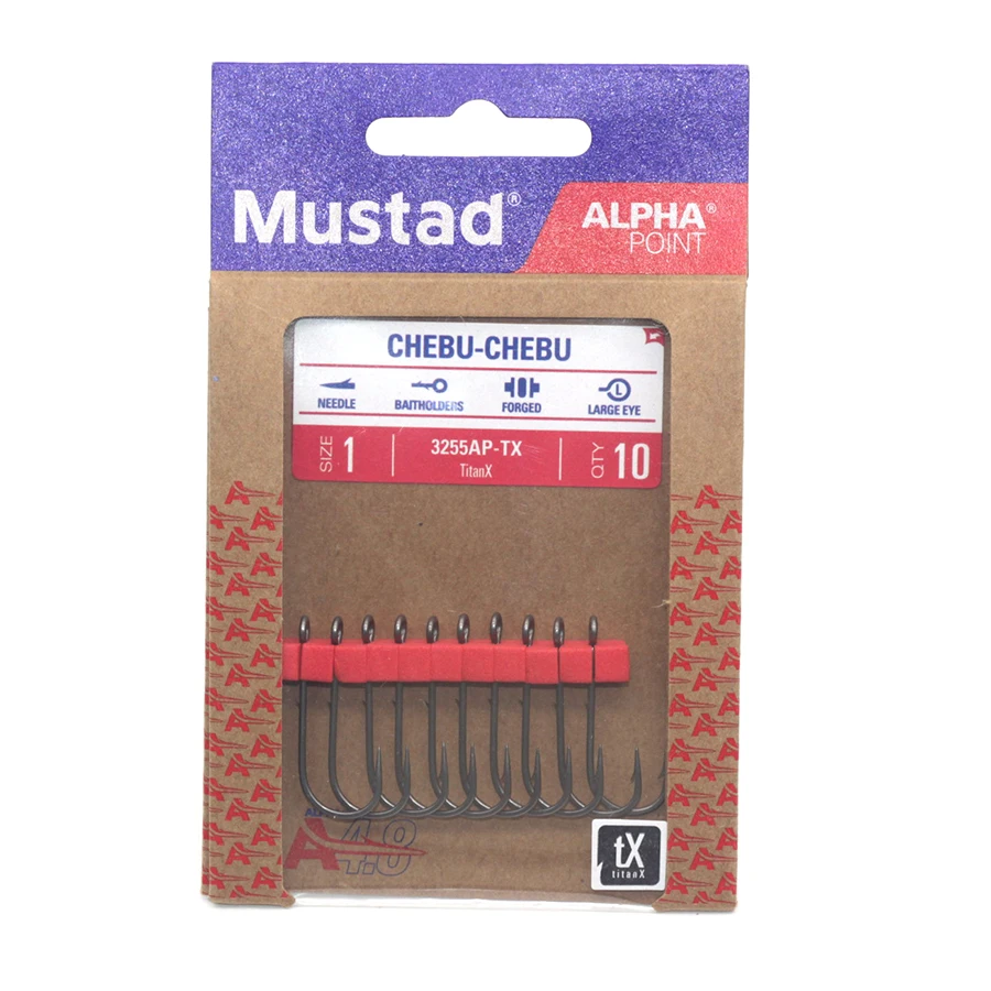 Anzuelo para vinilo Mustad Alpha Point 3255AP-TX reforzado - imagen 5