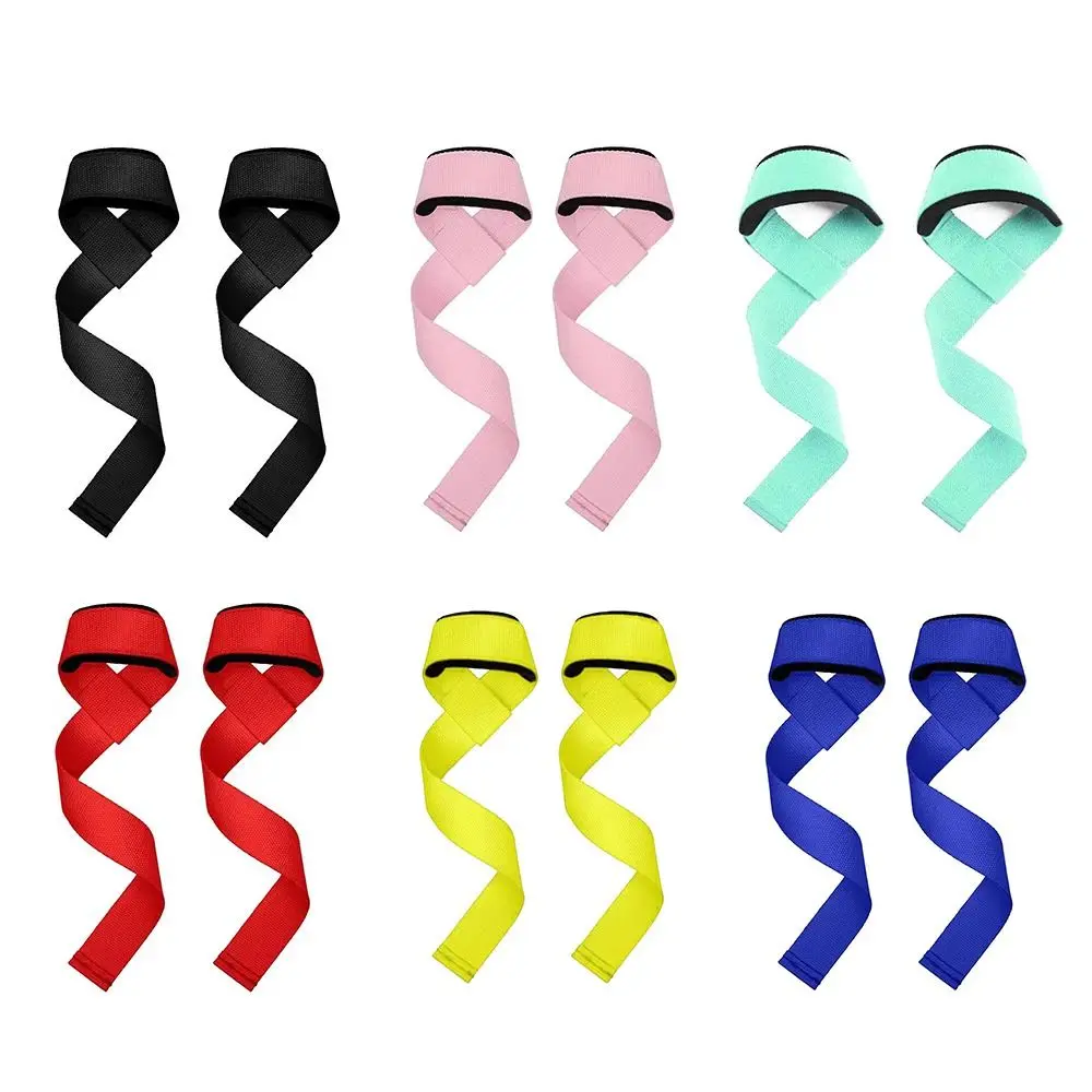 Correas de muñeca ajustables para levantamiento de pesas, soporte de muñeca antideslizante de tracción dura, diseño antideslizante, empuñaduras de mano adicionales, muñequeras para gimnasio - imagen 4