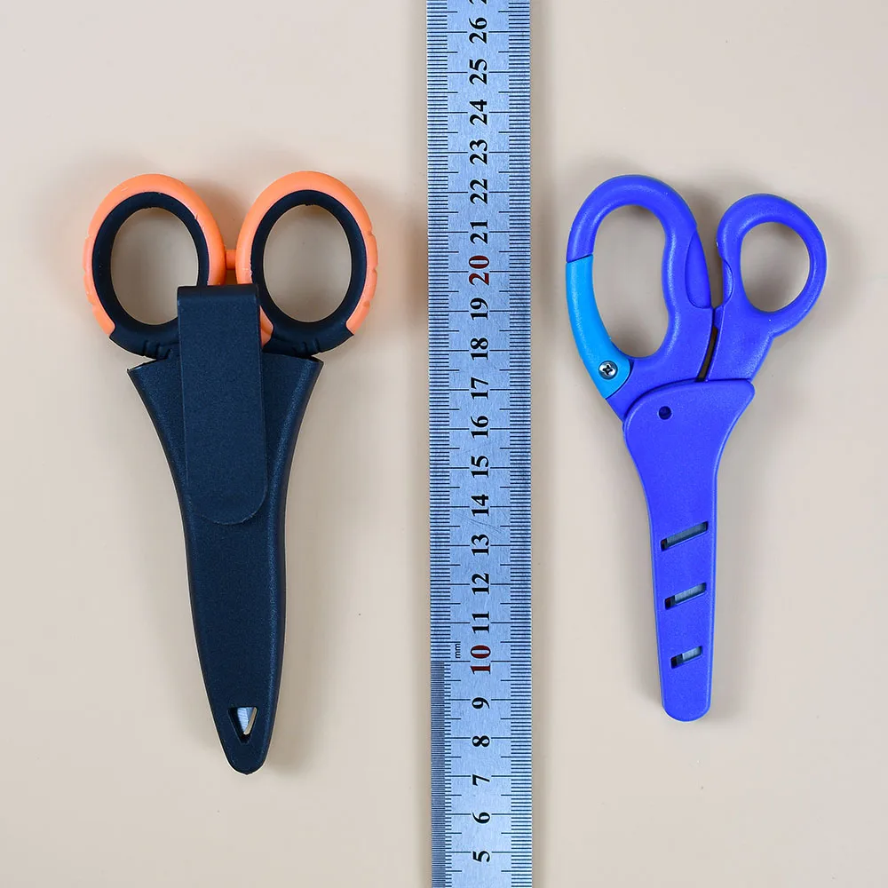 Accesorios de tijera de pesca de acero inoxidable, tijeras portátiles para electricista, corte de apilador, línea trenzada de PE, señuelo, herramientas de pesca de carpa, 1 Uds. - imagen 5