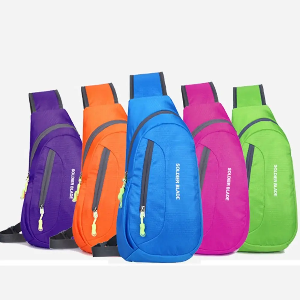 Bolso cruzado impermeable resistente al desgaste, paquete de cintura ligero, prevención de contaminación por aceite, bolsa de escalada de montaña de nailon - imagen 5