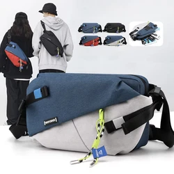 Riñonera pesca nylon resistente – Bolsa pechera y bandolera ajustable