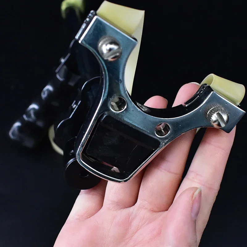 Tirachinas de poste largo pequeño clásico, Honda retráctil portátil, equipo de caza de campo, potente, versión mejorada - imagen 4