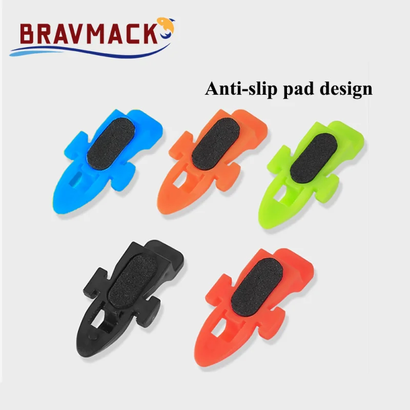 10 unids/lote caña de pescar gancho Keeper-anillo de silicona seguro Iso Hold cebo señuelos y plantillas para una pesca segura y fácil - imagen 4