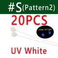 20PCS P2 S wht