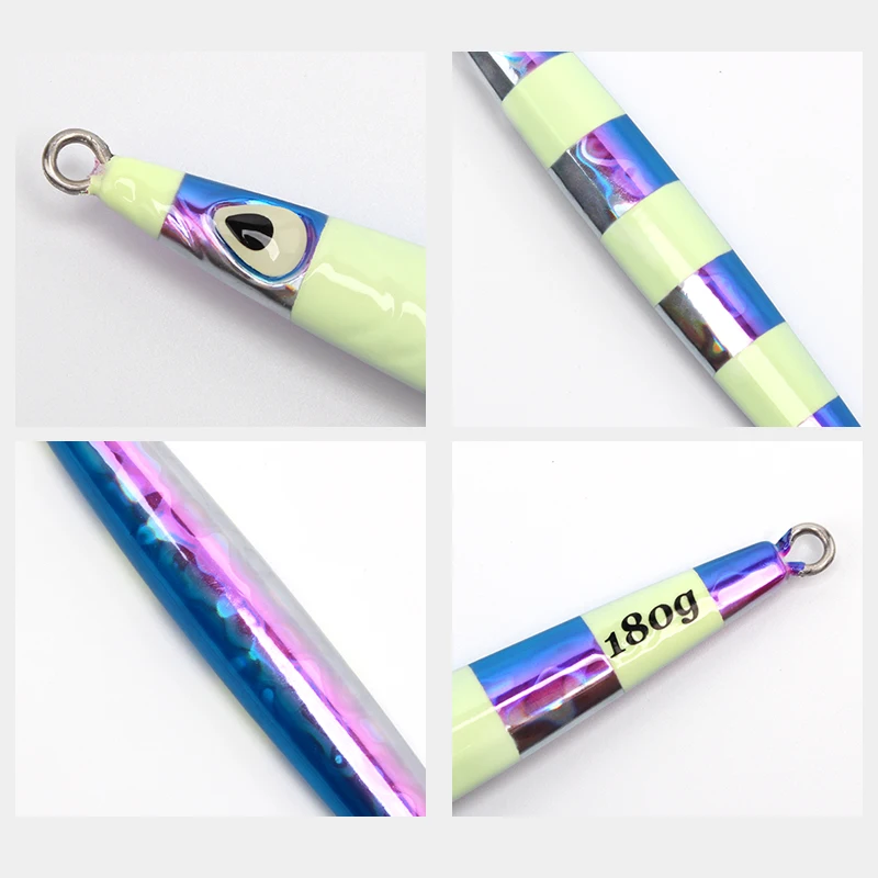 Jig vertical metálico Seafox SF19 – Señuelo para pesca de fondo - imagen 3