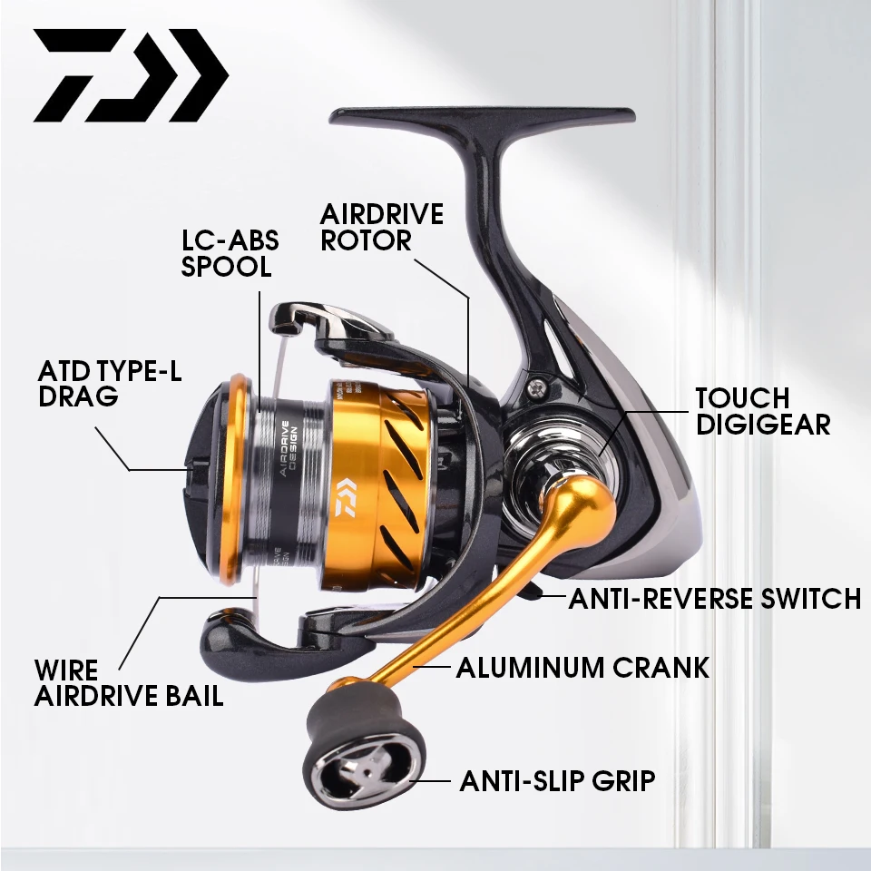 DAIWA Revros CS LT Carrete spinning ligero para agua salada - imagen 3