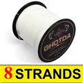 8 Strands White