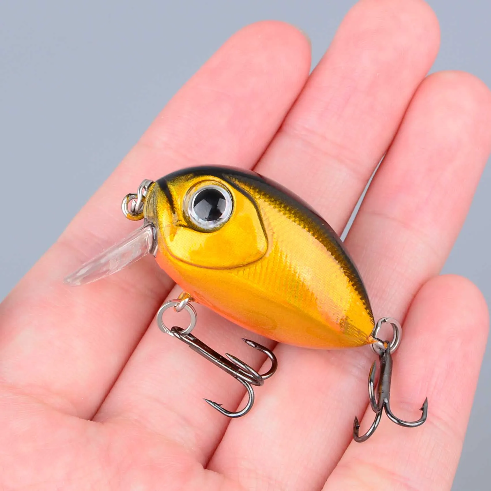 Micro Crankbait flotante Wobbler para arroyos - imagen 4