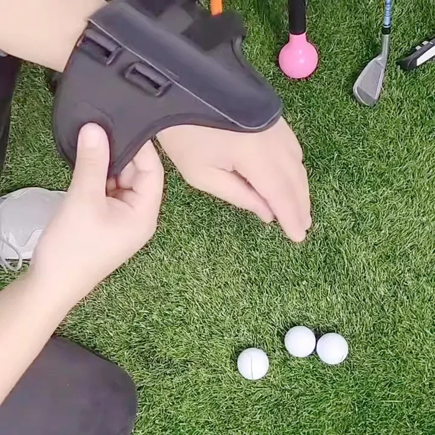 Ayuda para Swing de Golf, banda eléctrica profesional, muñequera suave y fácil de conectar, herramienta de práctica de alineación de gestos de Swing de entrenamiento correcto - imagen 4
