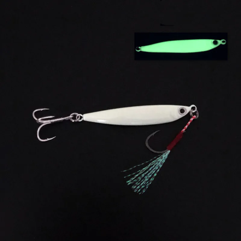 Señuelo de pesca en forma de S, plantilla de Metal duro, señuelos artificiales fundidos a tierra, 15g, 5,5 cm, Jigbait, 1 pieza, venta, nuevo - imagen 4