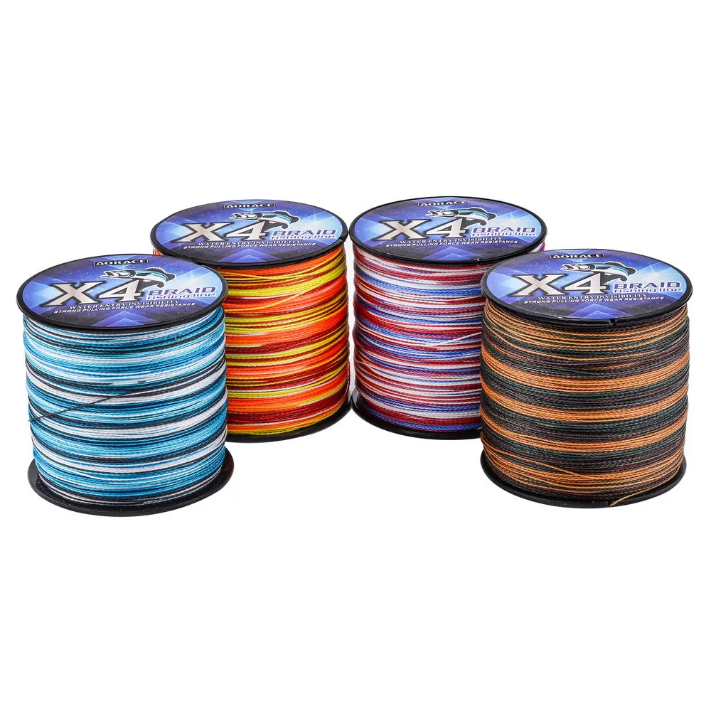 4 hebras PE trenzado Dyneema Rock/Pesca en el mar 0,1mm-1,0mm 6LB-300LB línea de señuelo principal sin enredos tejido multifilamento línea de PE con cable - imagen 5