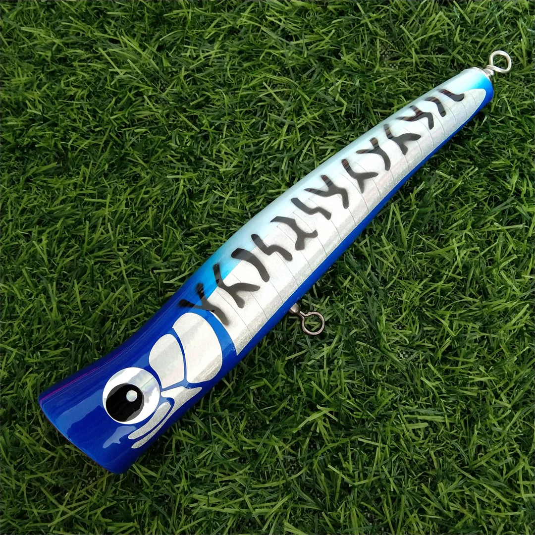 Swolfy Popper de madera 21cm – Señuelo arrastre en agua salada - imagen 3